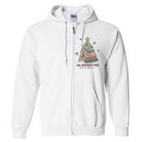 All Booked For Christmas Full Zip Hoodie