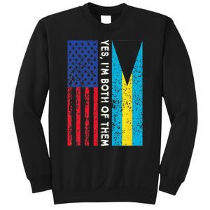 American Bahamian Flag Bahamas Island Flag Bahamian Travel Sweatshirt