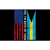 American Bahamian Flag Bahamas Island Flag Bahamian Travel Bumper Sticker