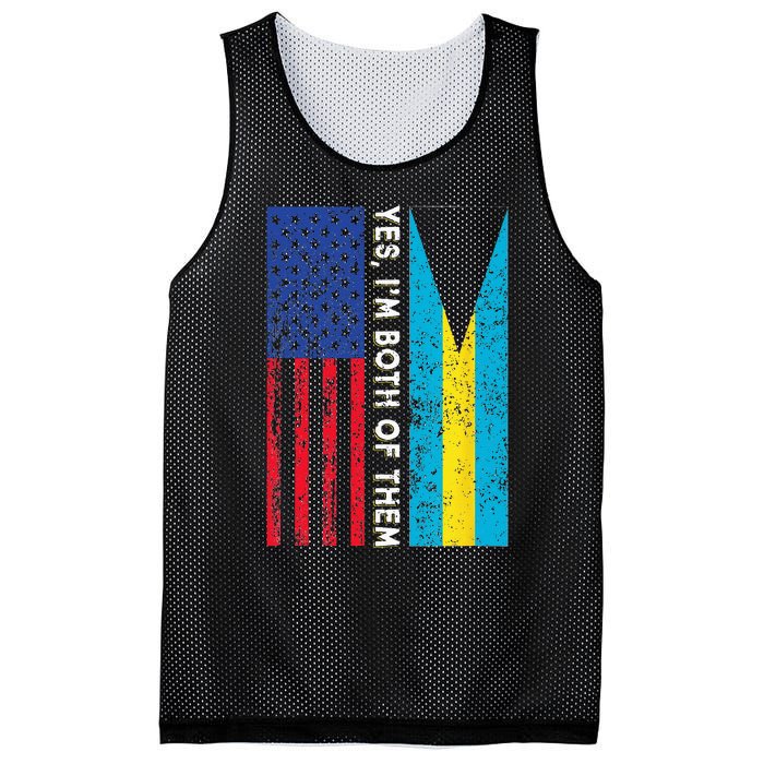 American Bahamian Flag Bahamas Island Flag Bahamian Travel Mesh Reversible Basketball Jersey Tank