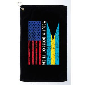 American Bahamian Flag Bahamas Island Flag Bahamian Travel Platinum Collection Golf Towel