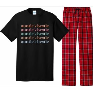 Aunties Bestie From Aunt To Niece Gift Pajama Set