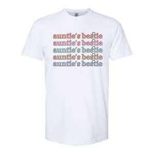 Aunties Bestie From Aunt To Niece Gift Softstyle CVC T-Shirt