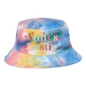 Aunts Bestie From Auntie To Niece Funny Gift Tie Dye Newport Bucket Hat