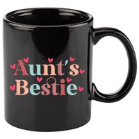 Aunts Bestie From Auntie To Niece Funny Gift 11oz C Handle Ceramic Mug