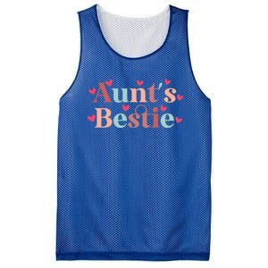 Aunts Bestie From Auntie To Niece Funny Gift Mesh Reversible Basketball Jersey Tank