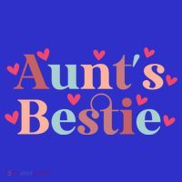 Aunts Bestie From Auntie To Niece Funny Gift Baby Bodysuit