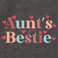 Aunts Bestie From Auntie To Niece Funny Gift Vector Backpack