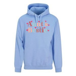 Aunts Bestie From Auntie To Niece Funny Gift Unisex Surf Hoodie