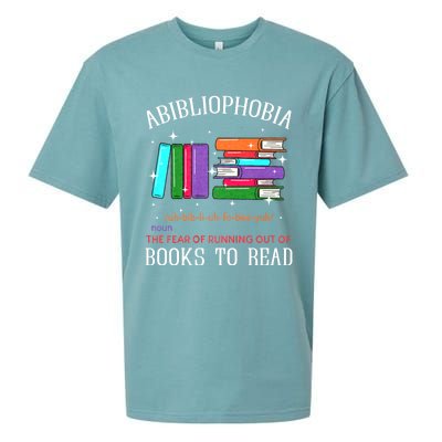 Abibliophobia Bibliophilia Fear Read Bibliophile Bookworm Sueded Cloud Jersey T-Shirt