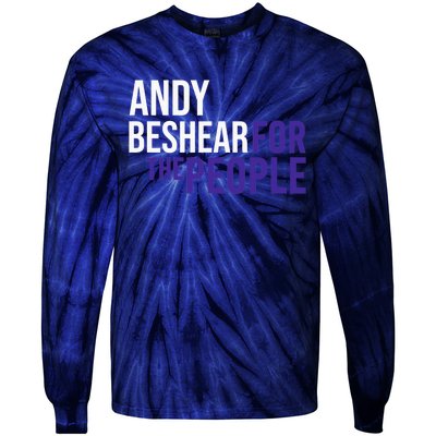 Andy Beshear For The People | Liberal Democrat USA Tie-Dye Long Sleeve Shirt