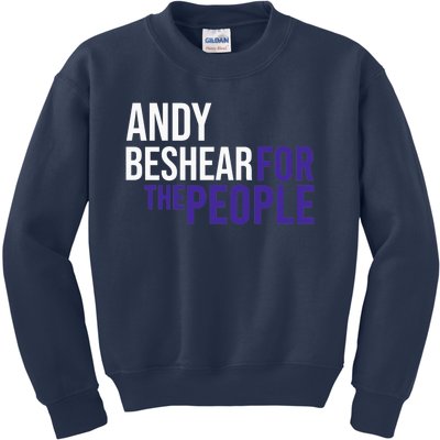 Andy Beshear For The People | Liberal Democrat USA Kids Sweatshirt