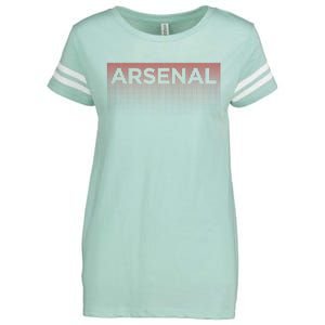 A.R.S.E.N.A.L Blank Fade Design Enza Ladies Jersey Football T-Shirt