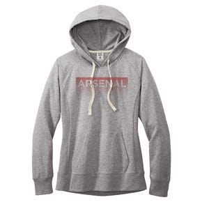 A.R.S.E.N.A.L Blank Fade Design Women's Fleece Hoodie