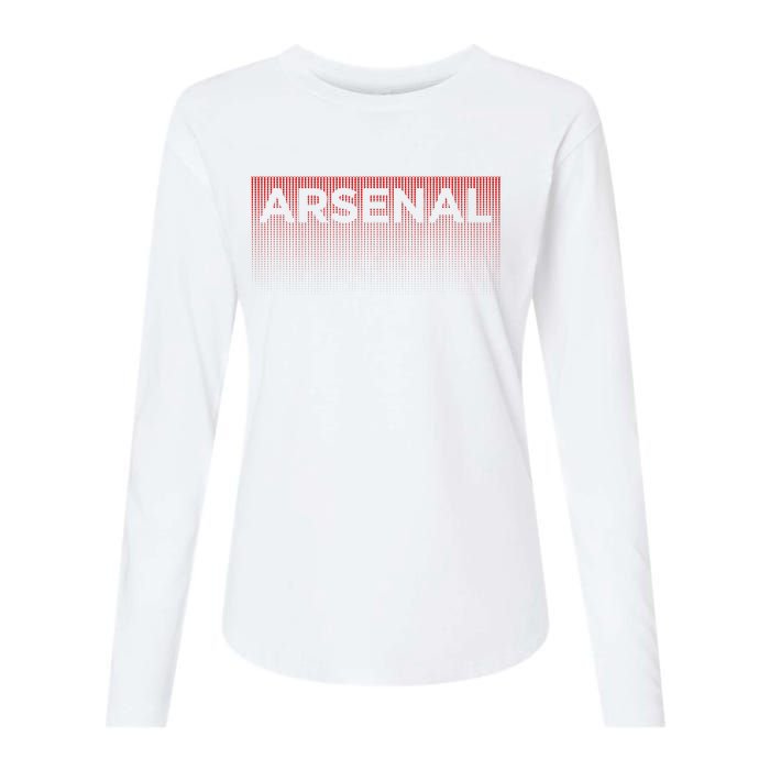 A.R.S.E.N.A.L Blank Fade Design Womens Cotton Relaxed Long Sleeve T-Shirt