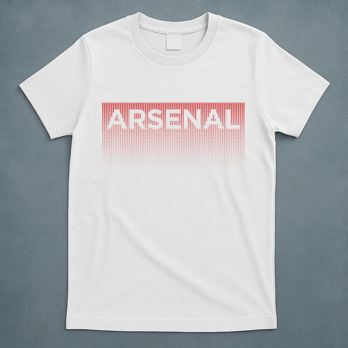 A.R.S.E.N.A.L Blank Fade Design T-Shirt