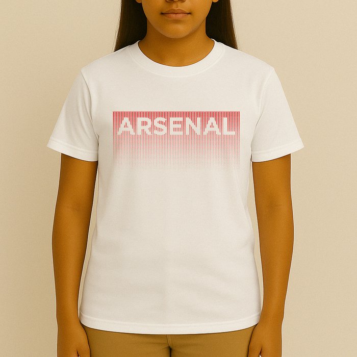 A.R.S.E.N.A.L Blank Fade Design T-Shirt