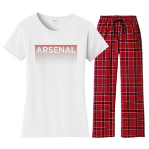 A.R.S.E.N.A.L Blank Fade Design Women's Flannel Pajama Set