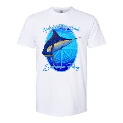 Apalachicola Bay Florida Sailfish Billfish Saltwater Fishing Softstyle CVC T-Shirt