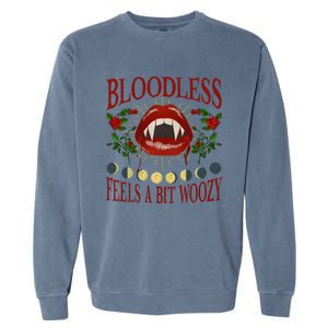 Astarion Bloodless Feels A Bit Woozy Gamer Game Lover Garment-Dyed Sweatshirt