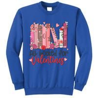 All Booked For Valentine Teacher Valentines Day Book Lover Cute Gift Sweatshirt