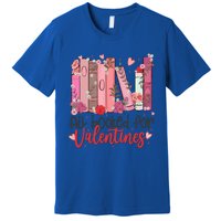 All Booked For Valentine Teacher Valentines Day Book Lover Cute Gift Premium T-Shirt