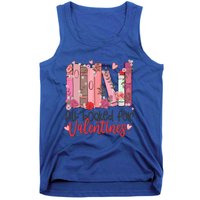 All Booked For Valentine Teacher Valentines Day Book Lover Cute Gift Tank Top