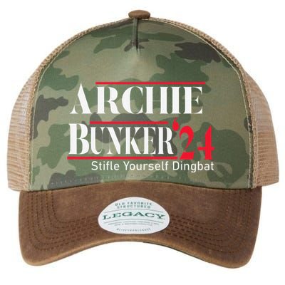 Archie Bunker For President Legacy Tie Dye Trucker Hat