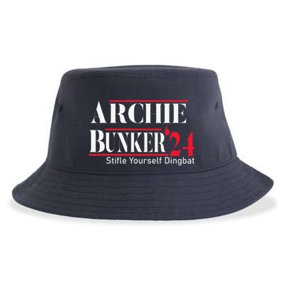 Archie Bunker For President Sustainable Bucket Hat