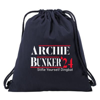 Archie Bunker For President Drawstring Bag