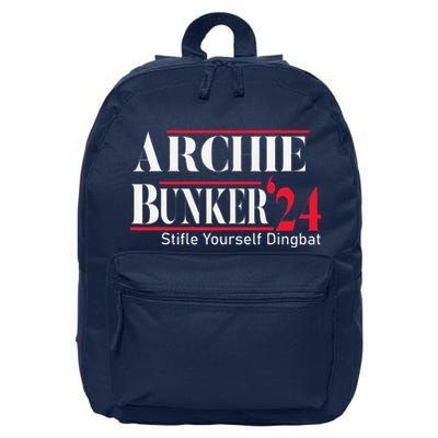 Archie Bunker For President 16 in Basic Backpack