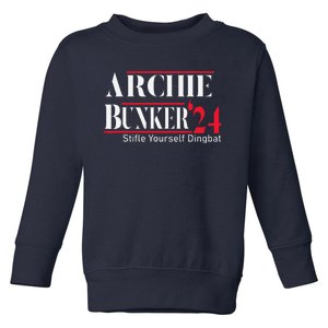 Archie Bunker For President Toddler Sweatshirt