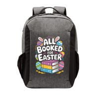 All Booked for Easter Funny Reader Bookworm Teacher Student Vector Backpack