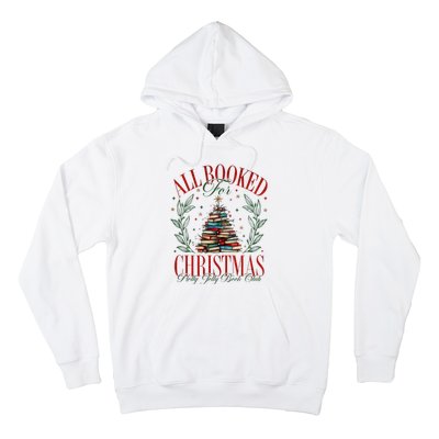 All Booked For Christmas Books Club Hoodie