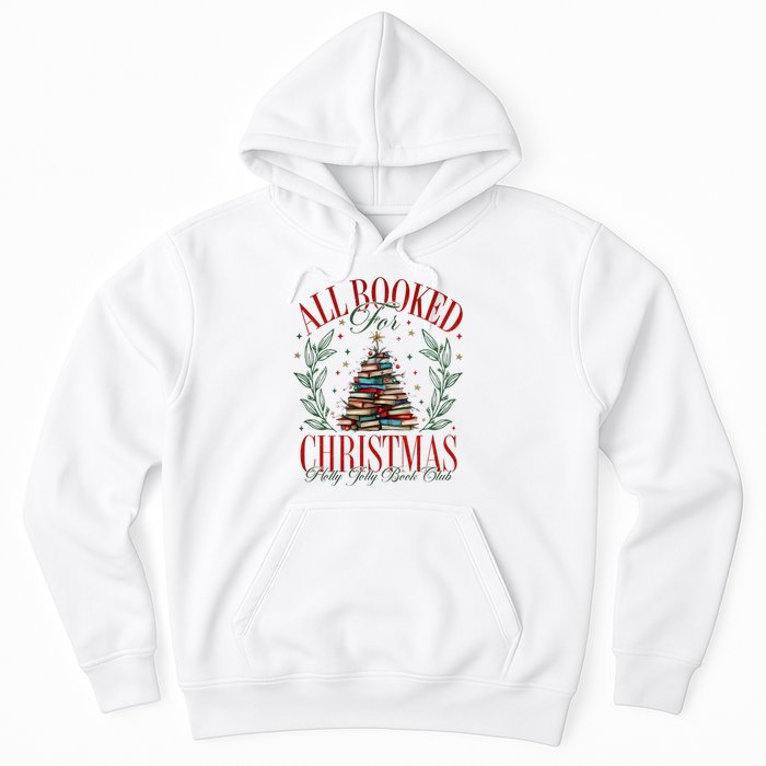 All Booked For Christmas Books Club Hoodie