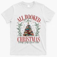 All Booked For Christmas Books Club T-Shirt