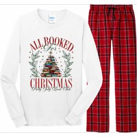 All Booked For Christmas Books Club Long Sleeve Pajama Set