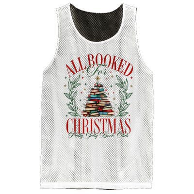 All Booked For Christmas Books Club Mesh Reversible Basketball Jersey Tank