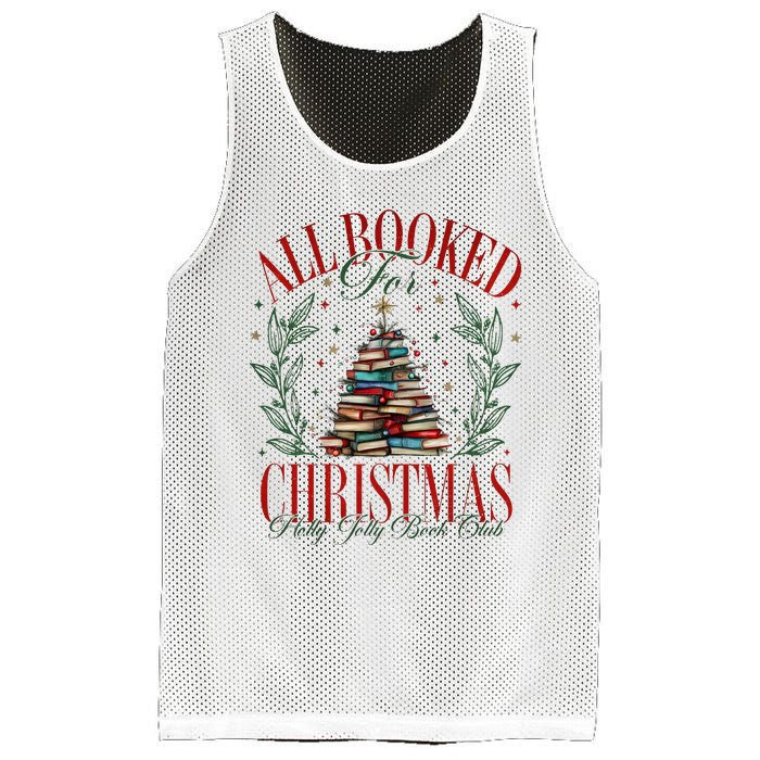 All Booked For Christmas Books Club Mesh Reversible Basketball Jersey Tank