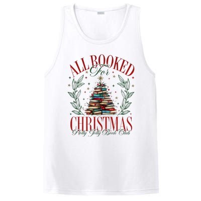 All Booked For Christmas Books Club PosiCharge Competitor Tank