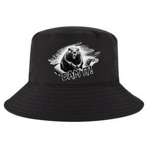 Angry Beaver Funny Dam It Cool Comfort Performance Bucket Hat