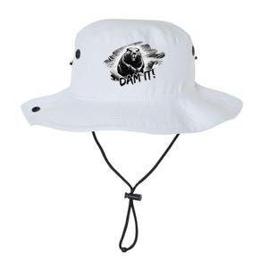 Angry Beaver Funny Dam It Legacy Cool Fit Booney Bucket Hat