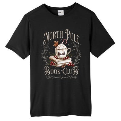 All Booked For Christmas Coquette Xmas Book Club Tall Fusion ChromaSoft Performance T-Shirt