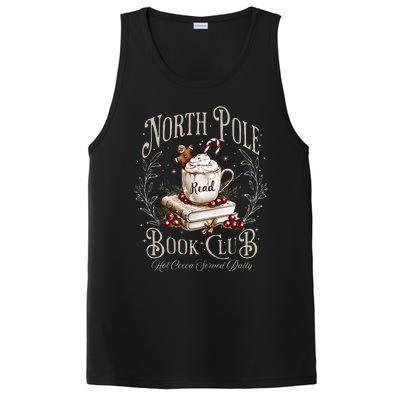 All Booked For Christmas Coquette Xmas Book Club PosiCharge Competitor Tank