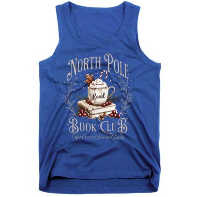 All Booked For Christmas Coquette Xmas Book Club Tank Top