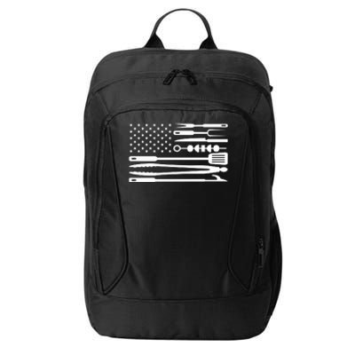 American BBQ Flag City Backpack