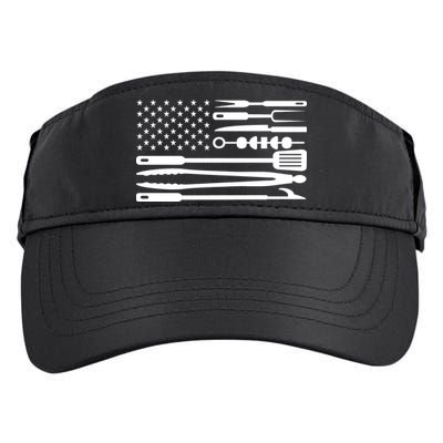 American BBQ Flag Adult Drive Performance Visor
