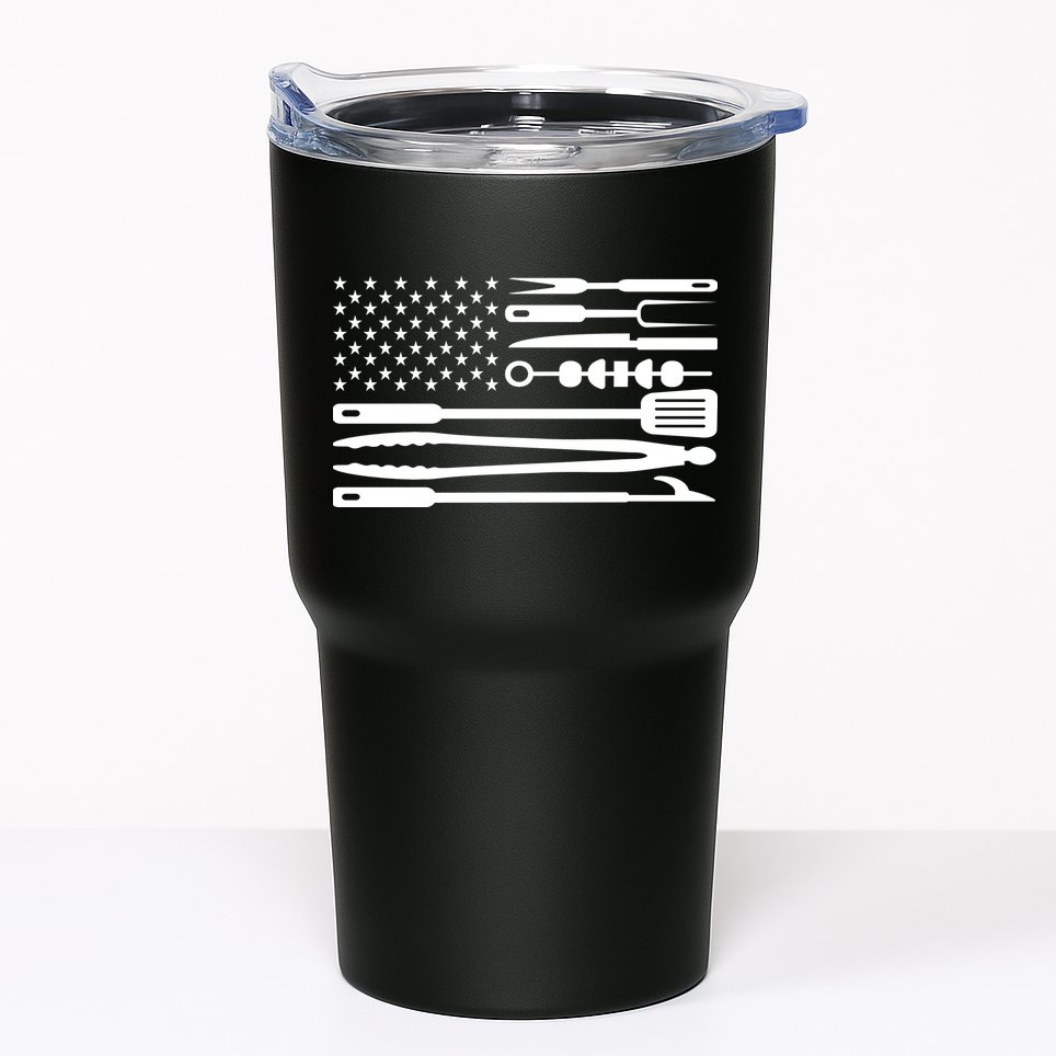 American BBQ Flag Tumbler