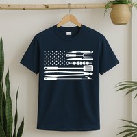 American BBQ Flag T-Shirt