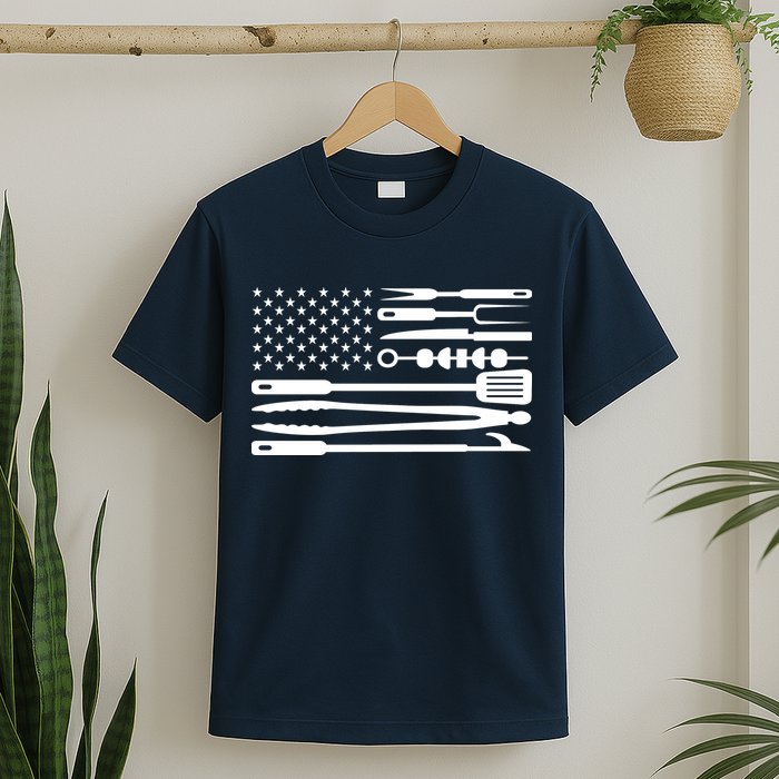 American BBQ Flag T-Shirt